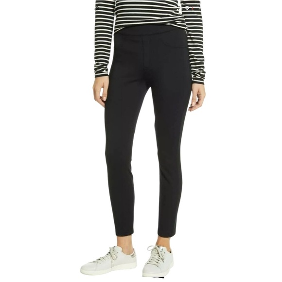 $128 SPANX PONTE THE PERFECT PANTS Ankle 4-Pocket-20202R-Black-Sz M Travel City - Picture 1 of 14